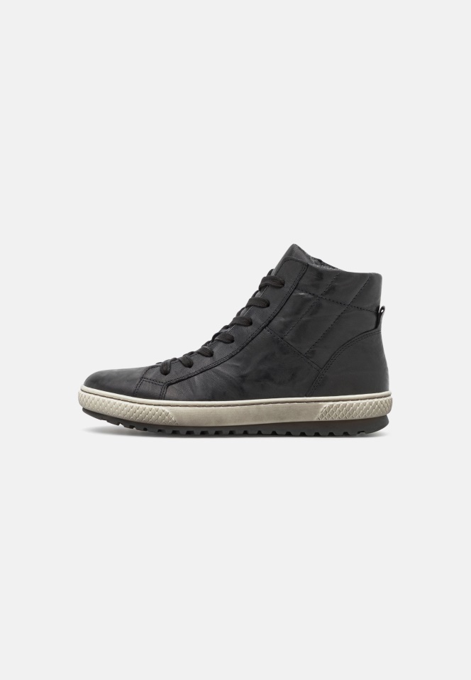 Gabor Dark Brown High-Top Trainers