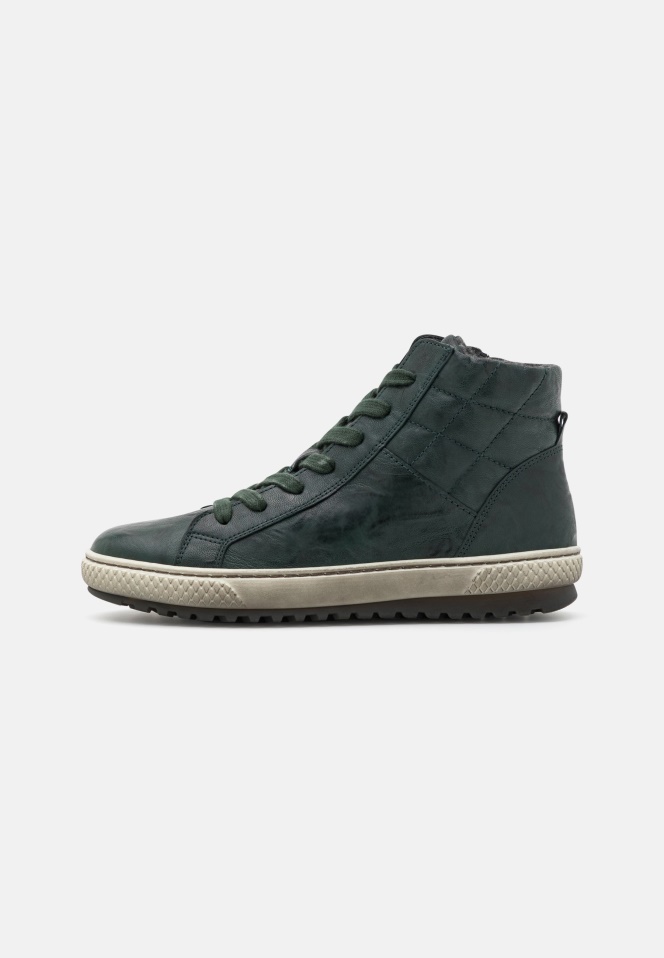 Gabor Dark Brown High-Top Trainers