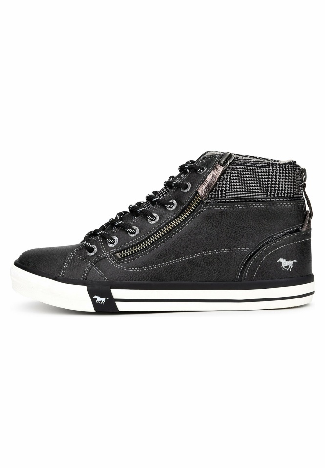 Gabor Dark Brown High-Top Trainers